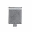 Picture of 5/8" W Zinc Plated Steel Snap-In Shelf Support Clip