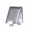 Picture of 5/8" W Zinc Plated Steel Snap-In Shelf Support Clip