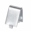 Picture of 5/8" W Zinc Plated Steel Snap-In Shelf Support Clip