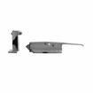 Picture of 1-5/8" to 2-1/2" Offset Polished Chrome Walk-In Cooler Door Safety Latch with Strike