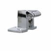 Picture of -1/8" To 3/8" Polished Chrome Adustable Strike For W19 Series Walk-In Cooler Door Safety Latch