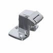 Picture of -1/8" To 3/8" Polished Chrome Adustable Strike For W19 Series Walk-In Cooler Door Safety Latch