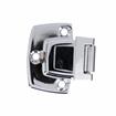 Picture of 3/4" To 1-5/8" Polished Chrome Adustable Strike For W19 Series Walk-In Cooler Door Safety Latch