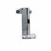 Picture of 1-5/8" To 2-1/2" Polished Chrome Adustable Strike For W19 Series Walk-In Cooler Door Safety Latch