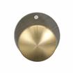 Picture of Stainless Steel Surface Mount Inside Safety Release With Brass Knob For 3" (76mm)  Door Thickness