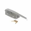 Picture of Heavy-Duty Satin Stainless Steel Walk-In Cooler Door Safety Latch Body With Cylinder Lock Only - Less Strike