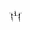 Picture of Encore® 6" OC Brass Chrome Plated Elevated Deck Mount Faucet with 12" Swivel Spout