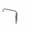 Picture of Encore® 6" OC Brass Chrome Plated Elevated Deck Mount Faucet with 12" Swivel Spout