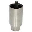 Picture of Equipment leg, S/S, 100mm/50mm with 19 mm prot. M12