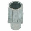 Picture of Insert foot, 25mm square, with hexagon and flanged adjuster