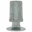 Picture of Insert foot, 30mm square, with flanged adjuster, nat. finish