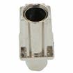 Picture of Insert foot, 30mm square, with hexagon adjuster, nickel plat.