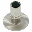 Picture of Insert foot, 40mm round, nickel plated with S/S flanged (90mm) adj.