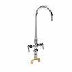 Picture of ENCORE Double Pantry Faucet, with Tubes and  6" Swivel Gooseneck Spout