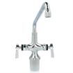 Picture of ENCORE Double Pantry Faucet, with Tubes and  10" Swivel  Spout